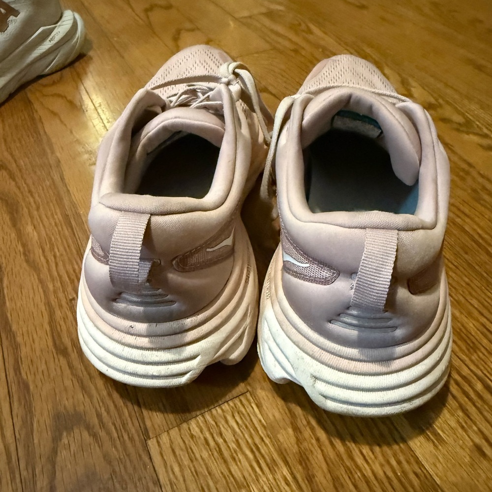 Hoka Women's Athletic Shoes in Soft Pink - Picture 11 of 12